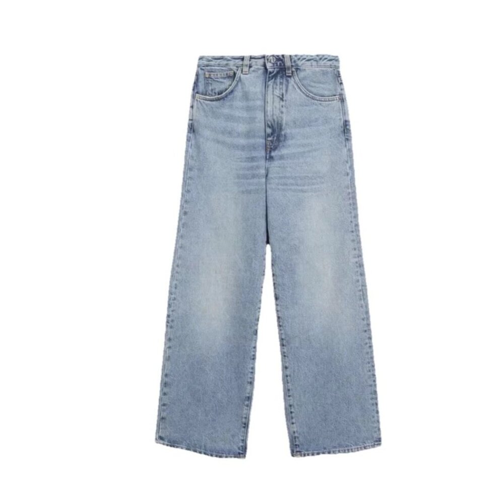NWT TOTEME Flare Jeans Worn Blue Size 27 - Picture 9 of 11